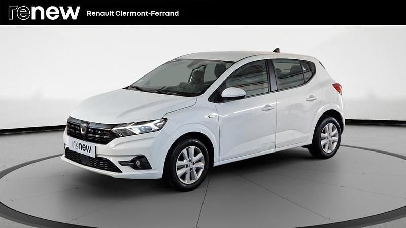 Blanc Utilisé 2022 Dacia Sandero Comfort Citadine | 14 990 € (Prix juste) - Image 1/4