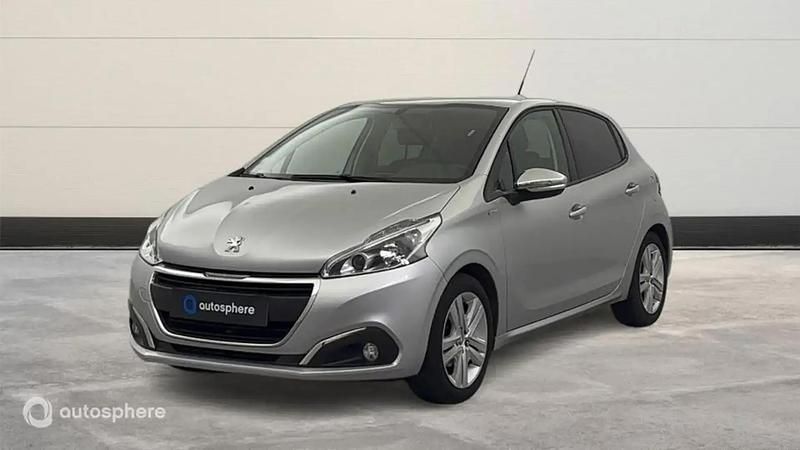 Gris Utilisé 2017 Peugeot 208 Style Citadine | 7 799 € (Prix juste) - Image 1/4
