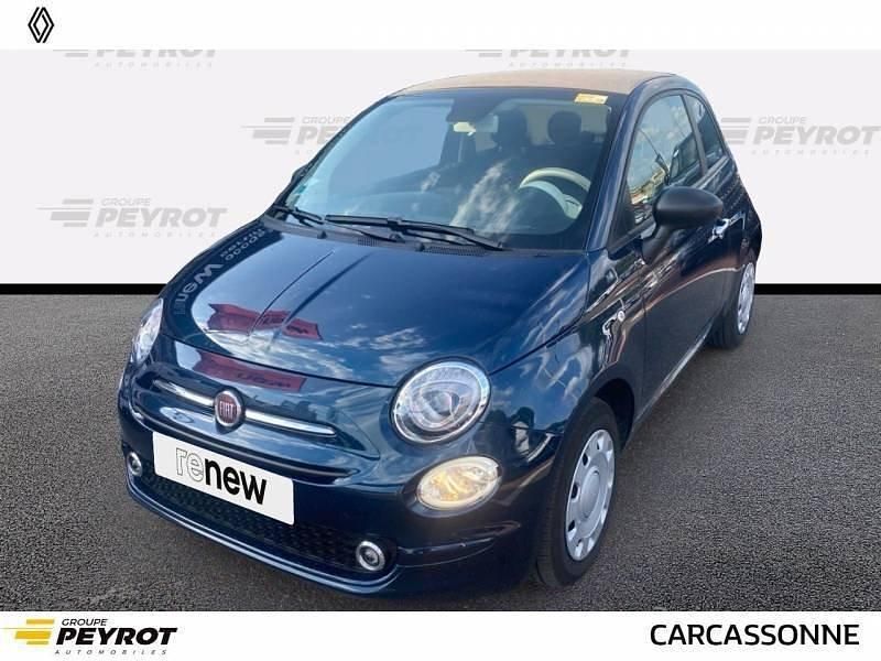 Bleu Utilisé 2023 Fiat 500C Club Cabriolet | 14 990 € (Prix juste) - Image 1/4