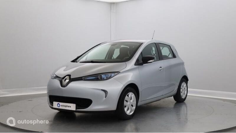 Gris Utilisé 2019 Renault Zoe Life Citadine | 6 999 € (Super prix) - Image 1/4
