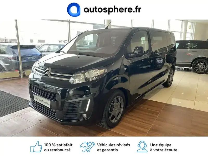Noir onyx (o) Utilisé 2018 Citroën Spacetourer Feel Van | 34 900 € (Prix cher) - Image 1/4