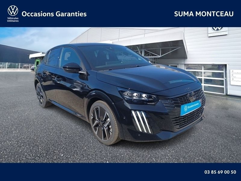 Noir Utilisé 2024 Peugeot 208 Citadine | 22 890 € (Prix assez cher) - Image 1/3
