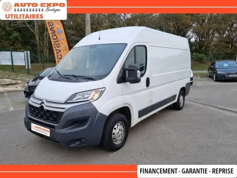 Blanc Utilisé 2019 Citroën Jumper Business Class Monospace | 15 990 € (Prix juste) - Image 1/4