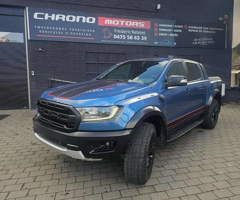 Bleu Occasion 2023 Ford Ranger Limited Pick-up | 41 999 € - Image 1/4