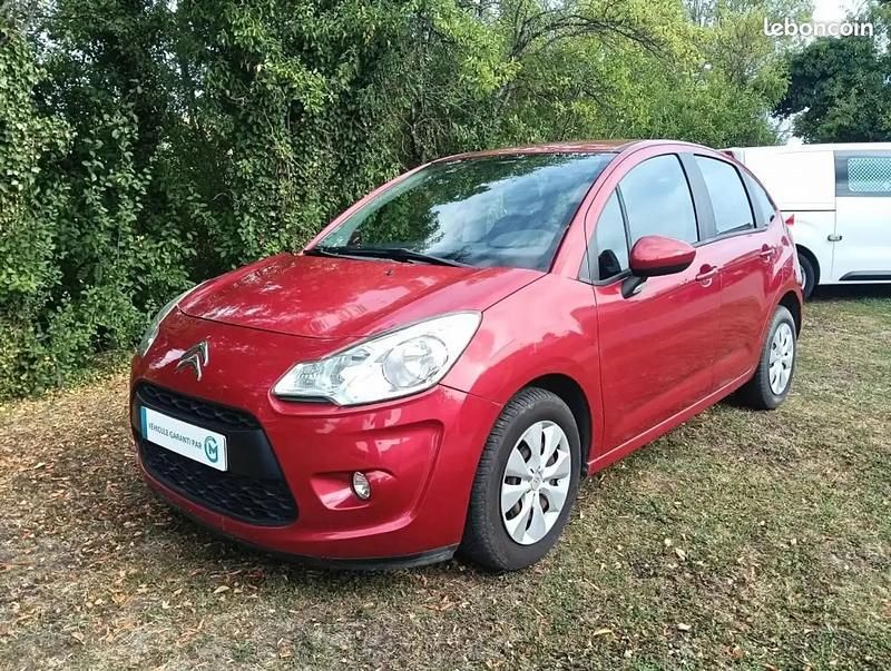 Rouge Utilisé 2010 Citroën C3 Comfort Citadine | 5 480 € (Prix juste) - Image 1/4