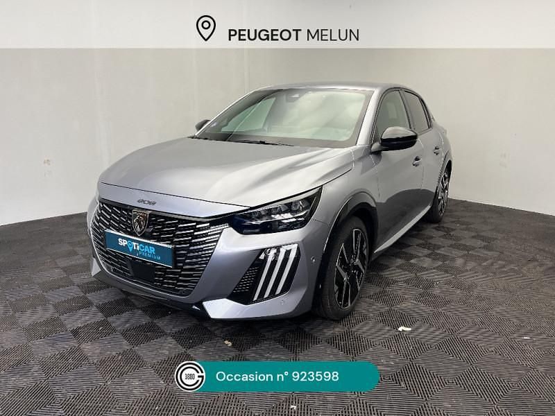 Gris Utilisé 2024 Peugeot 208 GT Citadine | 21 480 € (Prix juste) - Image 1/4
