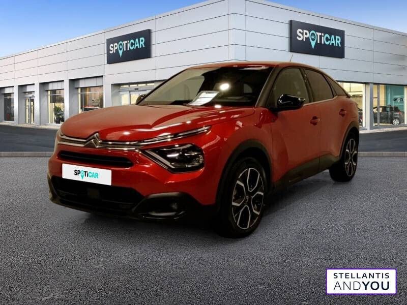 Rouge Utilisé 2022 Citroën e-C4 Shine Berline | 19 490 € (Prix juste) - Image 1/4