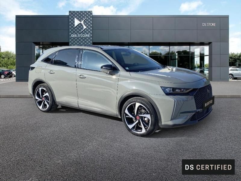 Gris Utilisé 2023 DS Automobiles DS7 Crossback Performance Line Plus SUV | 34 950 € (Prix cher) - Image 1/4
