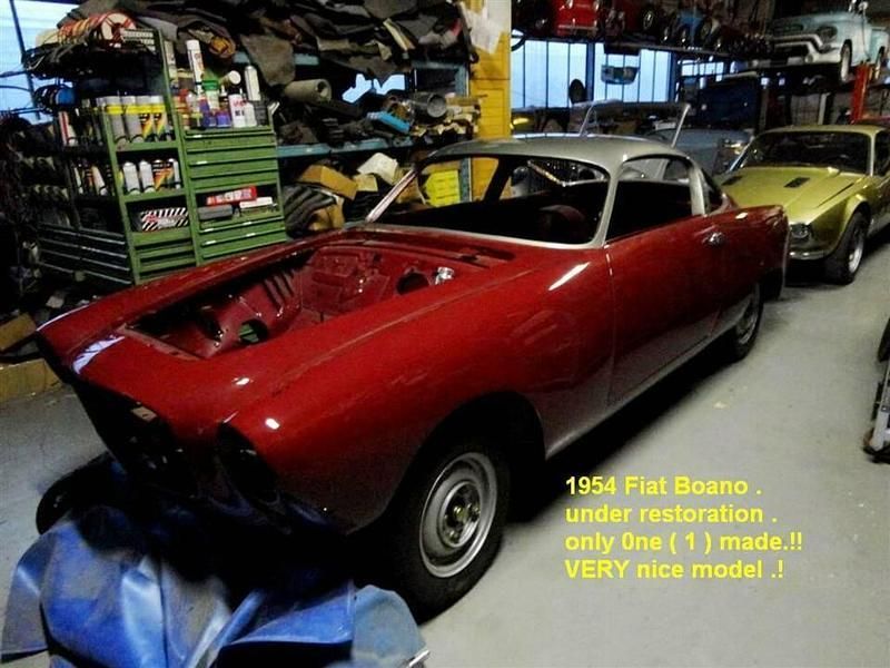 Rouge Utilisé 1954 Fiat 1500 Coupé | 495 000 € - Image 1/4