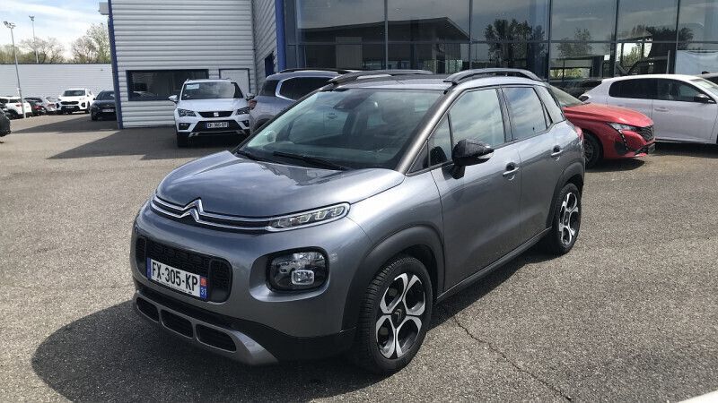 Gris Utilisé 2019 Citroën C3 Aircross Shine SUV | 12 990 € (Prix assez cher) - Image 1/4