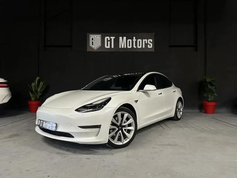 Blanc Utilisé 2019 Tesla Model 3 Long Range AWD Berline | 29 900 € (Bon prix) - Image 1/4