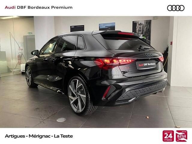 Occasion Audi A3 S-Line 150 ch (110 kW) 2025 Noir mythic métallisé