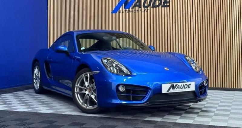 Bleu Occasion 2013 Porsche Cayman Chrono Coupé | 52 990 € (Prix assez cher) - Image 1/4