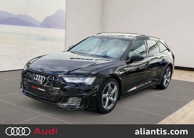 Noir mythe métallisé Utilisé 2024 Audi A6 S-Line Break | 52 890 € (Prix juste) - Image 1/4