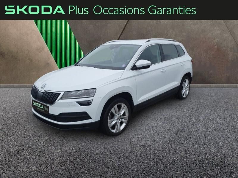 Blanc Utilisé 2021 Skoda Karoq Style SUV | 21 084 € (Prix juste) - Image 1/4