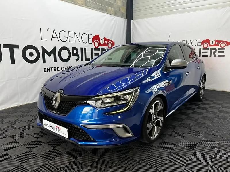Bleu Utilisé 2016 Renault Mégane IV GT Berline | 13 990 € (Prix juste) - Image 1/4