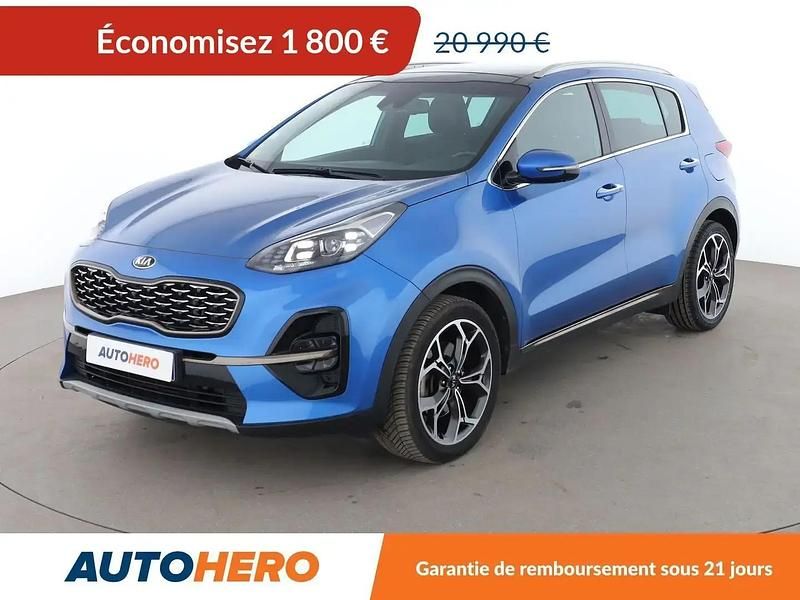 Bleu Occasion 2020 Kia Sportage GT-Line SUV | 19 190 € (Bon prix) - Image 1/2