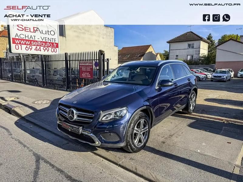 Bleu Occasion 2017 Mercedes GLC250 Business SUV | 17 890 € (Prix juste) - Image 1/4