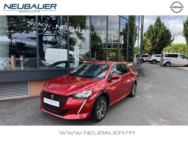 Rouge elixir Utilisé 2020 Peugeot e-208 Allure Citadine | 13 870 € - Image 1/4