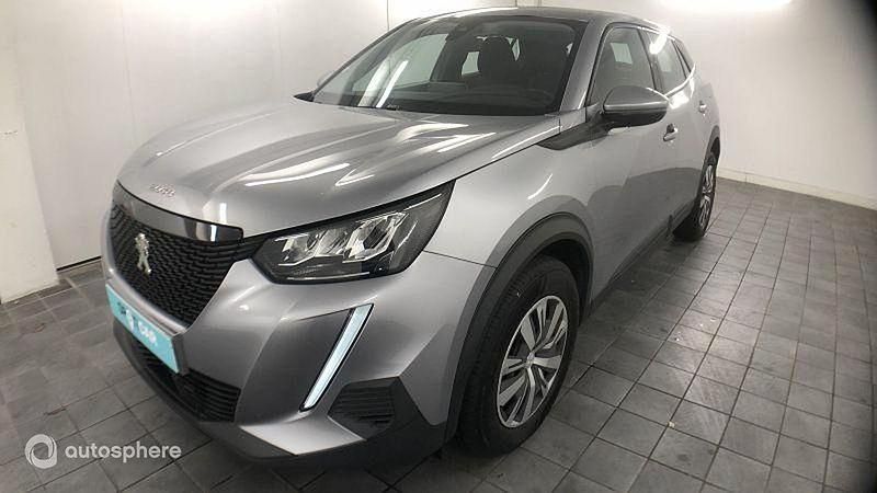 Gris Utilisé 2020 Peugeot 2008 Business-Line SUV | 12 999 € (Bon prix) - Image 1/4