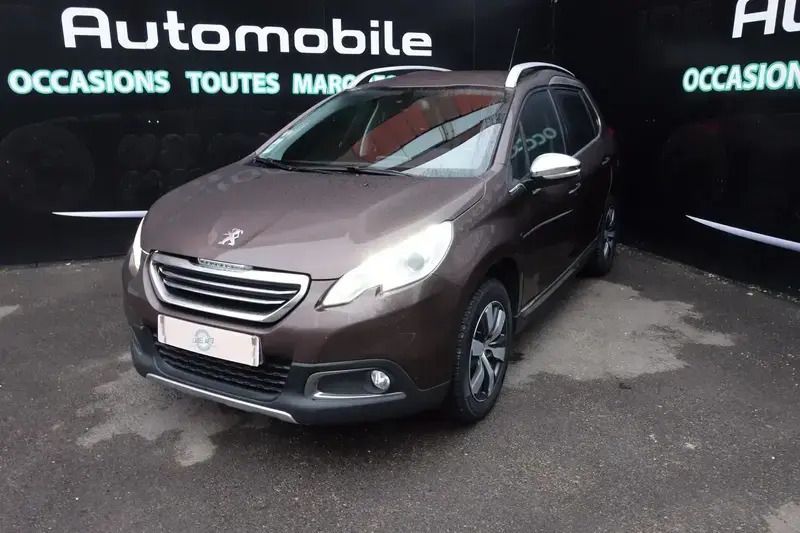 Brun Utilisé 2015 Peugeot 2008 Business-Line SUV | 6 990 € (Prix cher) - Image 1/4
