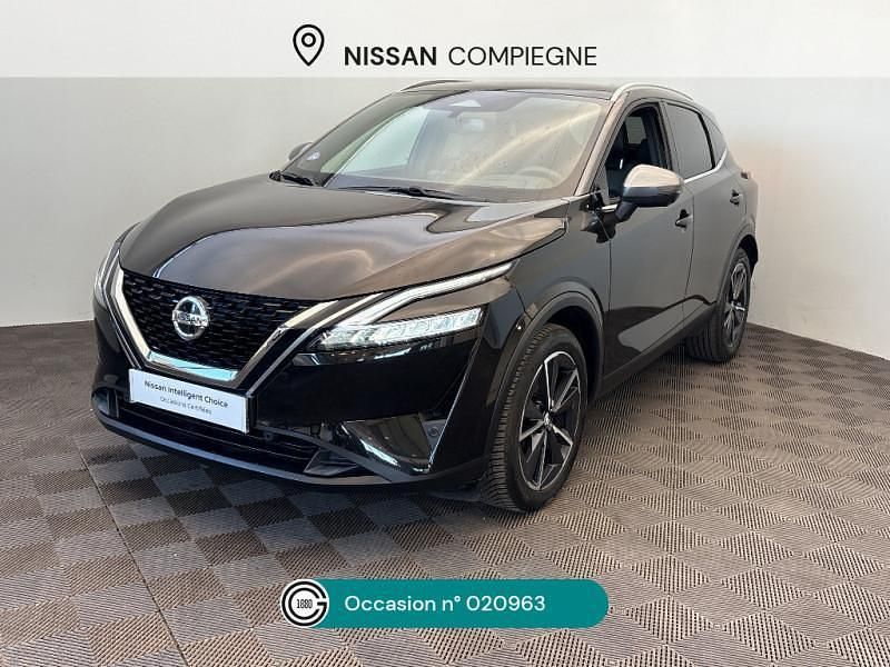 Noir Utilisé 2021 Nissan Qashqai Tekna SUV | 22 990 € (Prix juste) - Image 1/2