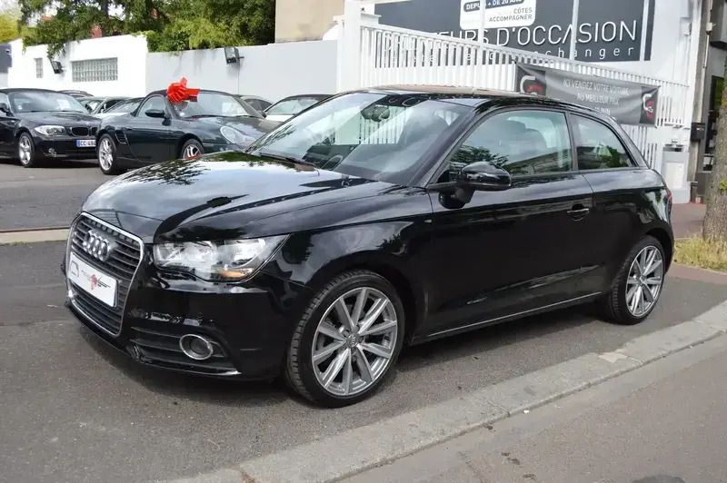 Noir Utilisé 2013 Audi A1 Ambition Citadine | 12 900 € - Image 1/4