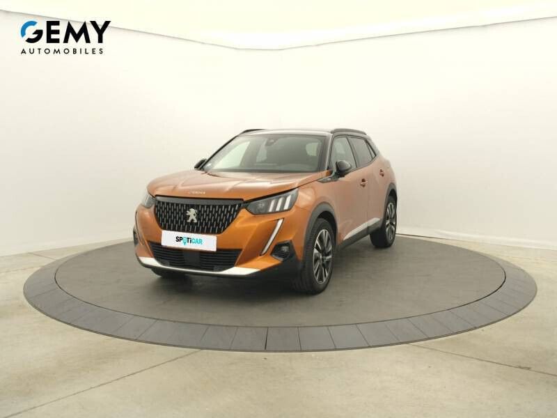 Orange Utilisé 2021 Peugeot 2008 GT SUV | 18 970 € (Prix juste) - Image 1/4