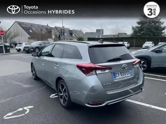 Occasion Toyota Auris Touring Sports 2018 Gris platine biton toit noir Break