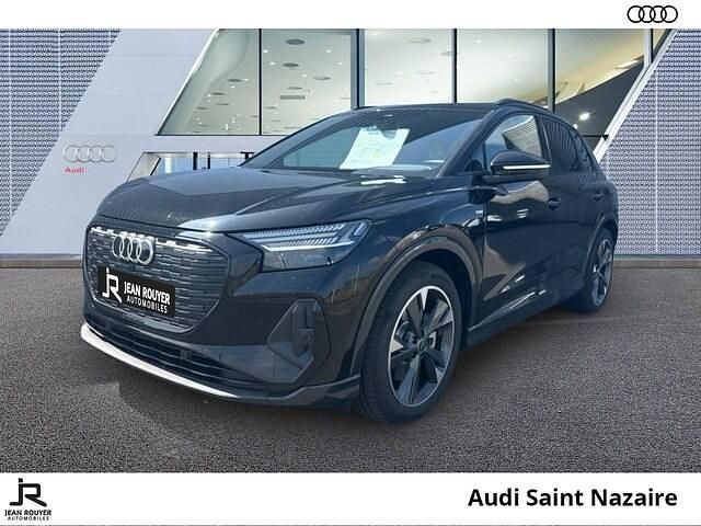 Noir mythic métallisé Utilisé 2025 Audi Q4 e-tron S-Line SUV | 60 000 € (Prix juste) - Image 1/4