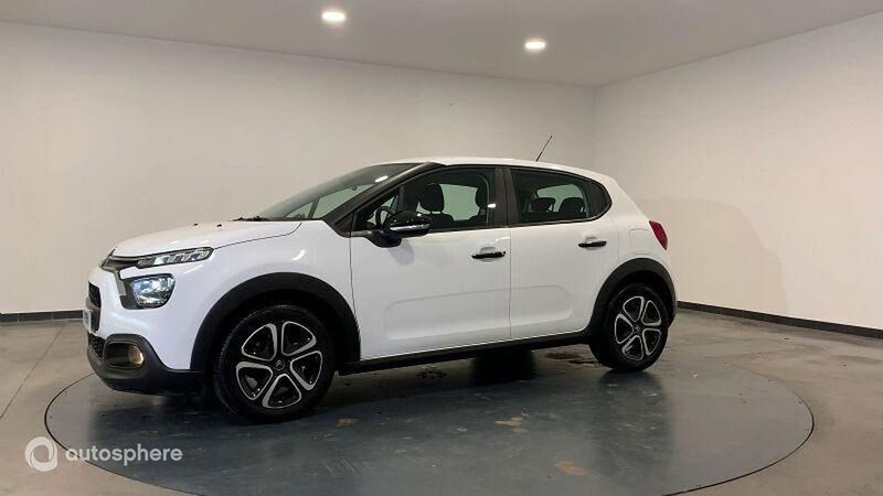 Blanc banquise (o) Utilisé 2022 Citroën C3 PureTech Citadine | 11 499 € (Prix juste) - Image 1/4
