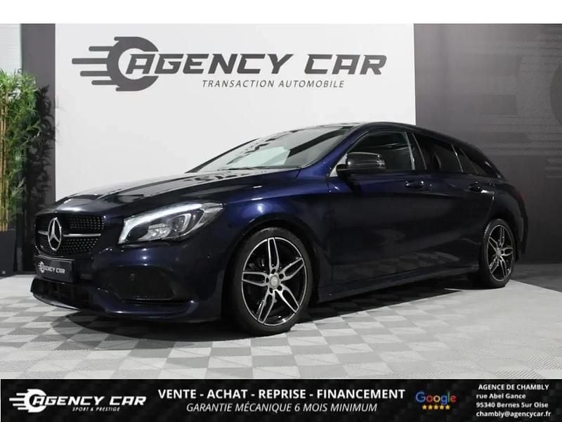 Bleu Occasion 2017 Mercedes CLA180 Berline | 16 999 € (Prix juste) - Image 1/4