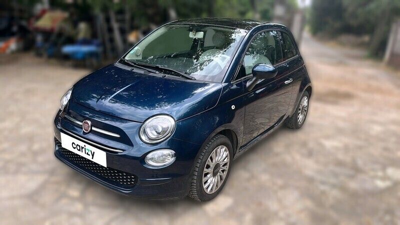 Bleu Utilisé 2019 Fiat 500 Lounge Berline | 7 390 € (Bon prix) - Image 1/4