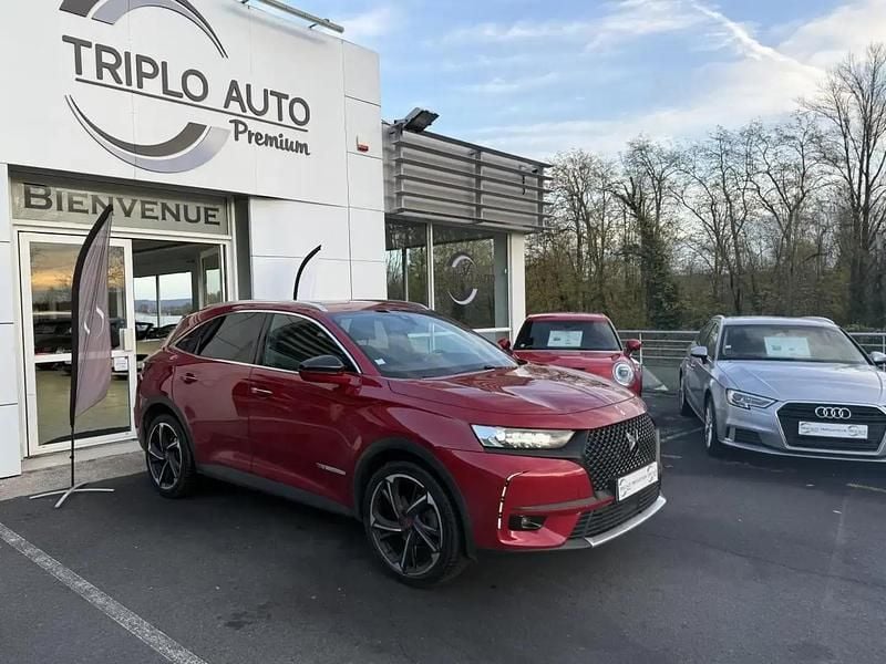 Rouge Occasion 2020 DS Automobiles DS7 Crossback Performance Line Plus SUV | 24 990 € (Bon prix) - Image 1/4
