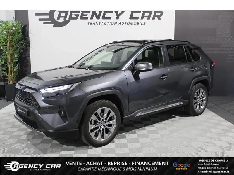 Gris Occasion 2023 Toyota RAV4 Hybrid Lounge SUV | 37 999 € (Prix juste) - Image 1/4