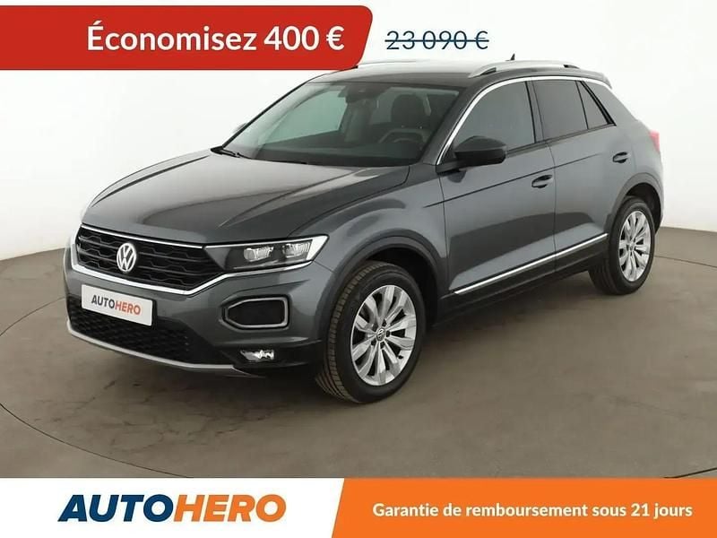 Gris Occasion 2019 VW T-Roc SUV | 22 690 € (Super prix) - Image 1/2