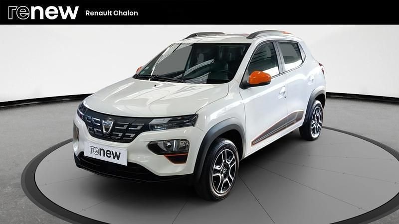 Blanc Occasion 2021 Dacia Spring Comfort Plus Citadine | 8 500 € - Image 1/4