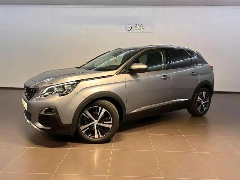Gris Utilisé 2018 Peugeot 3008 Allure SUV | 14 990 € (Bon prix) - Image 1/4
