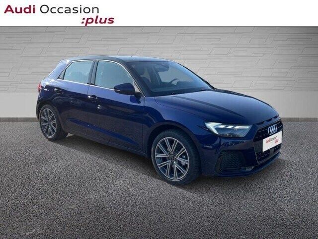Occasion Audi A1 Sportback Design 116 ch (85 kW) 2025 Bleu navarre métallisé noir mythe métallisé Citadine