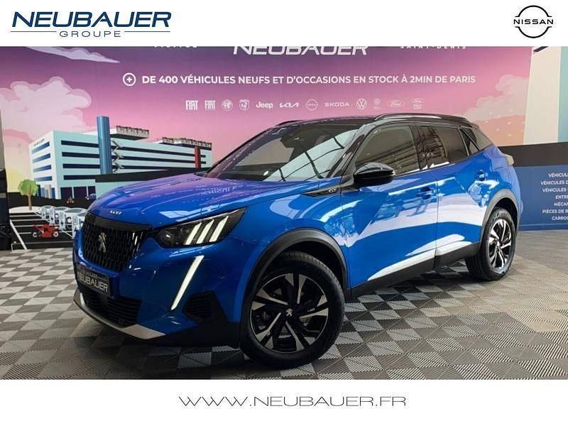 Bleu vertigo (s) Utilisé 2023 Peugeot 2008 GT SUV | 18 790 € (Super prix) - Image 1/4