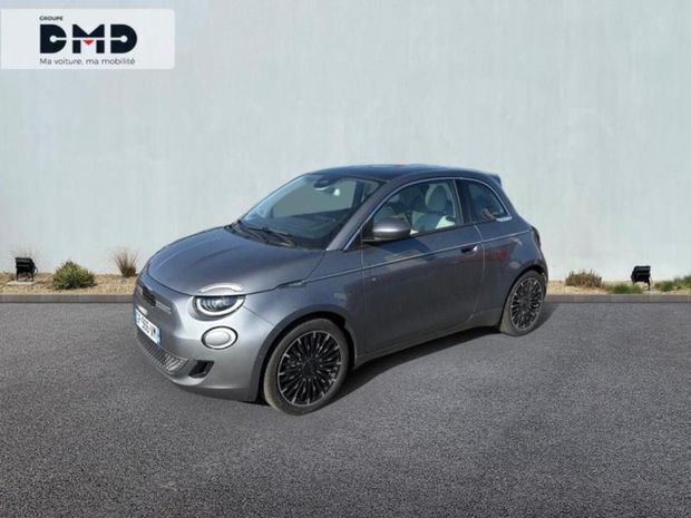 Blanc Utilisé 2023 Fiat 500e La Prima Citadine | 24 390 € - Image 1/4
