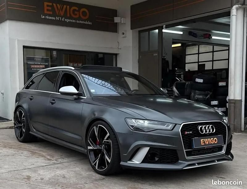 Gris Utilisé 2015 Audi RS6 Sport Break | 58 990 € (Prix cher) - Image 1/4