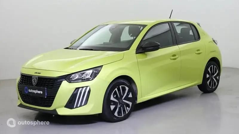 Jaune Utilisé 2024 Peugeot 208 Active Citadine | 15 999 € (Prix juste) - Image 1/4