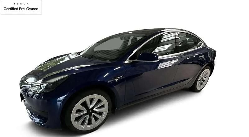 Bleu Utilisé 2020 Tesla Model 3 Standard Range Plus Berline | 20 200 € (Bon prix) - Image 1/4