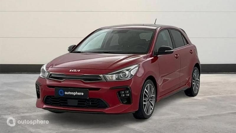 Blanc Occasion 2022 Kia Rio GT-Line Berline | 16 999 € - Image 1/4