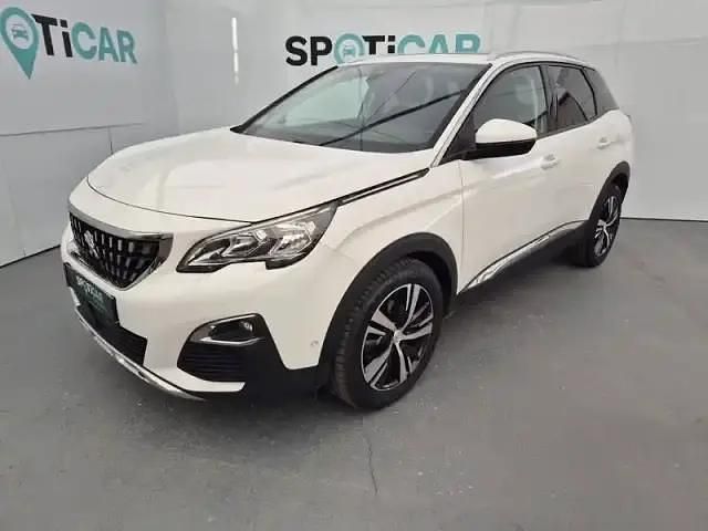 Blanc Utilisé 2019 Peugeot 3008 S | 15 990 € (Prix juste) - Image 1/4