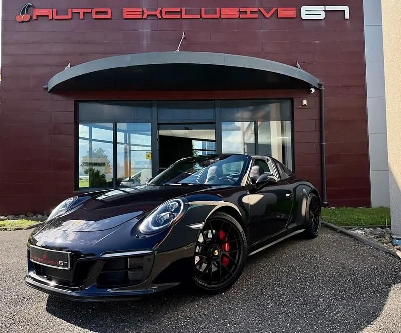 Noir Utilisé 2019 Porsche 911 Targa 4 Cabriolet | 139 990 € (Prix cher) - Image 1/4