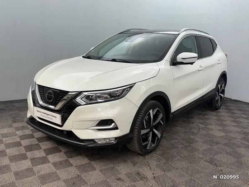 Blanc Utilisé 2018 Nissan Qashqai Tekna SUV | 14 990 € (Prix juste) - Image 1/4