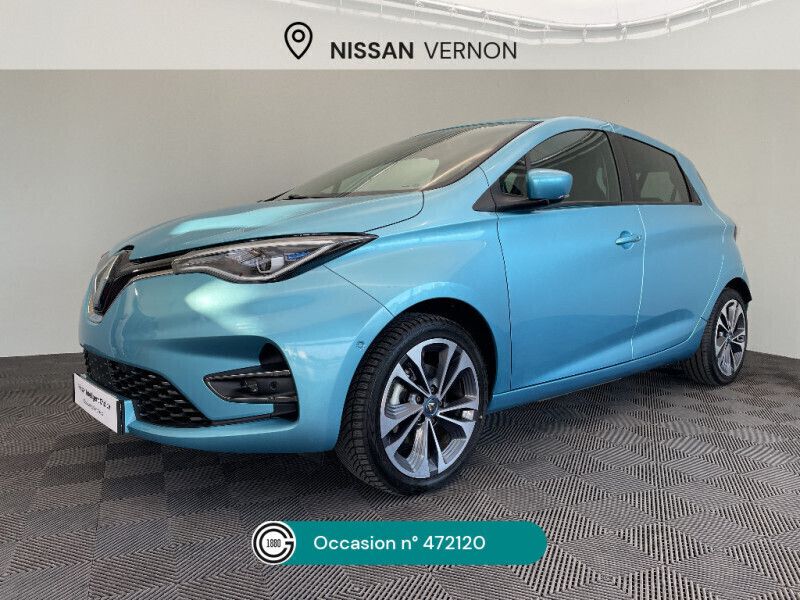 Bleu Utilisé 2019 Renault Zoe Intens Citadine | 9 990 € (Prix juste) - Image 1/4
