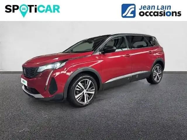 Rouge Utilisé 2022 Peugeot 5008 S Monospace | 24 474 € (Prix juste) - Image 1/4